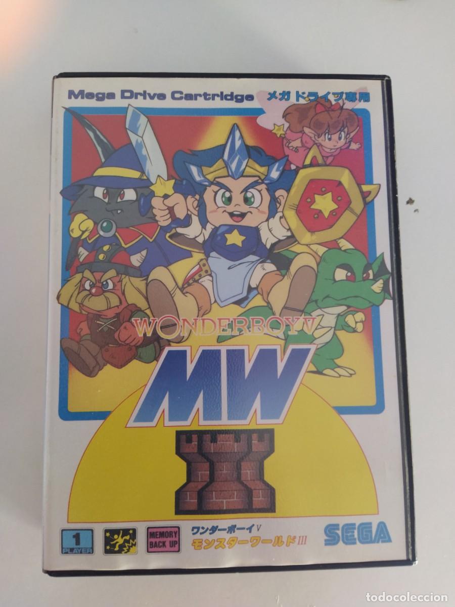 Videojuegos y Consolas: WONDERBOY V IN MONSTER WORLD III SEGA MEGADRIVE JAPONES COMPLETO ORIGINAL