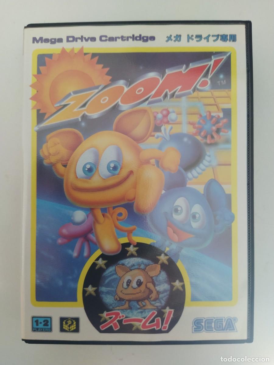 Videojuegos y Consolas: ZOOM I SEGA MEGADRIVE JAPONES COMPLETO ORIGINAL
