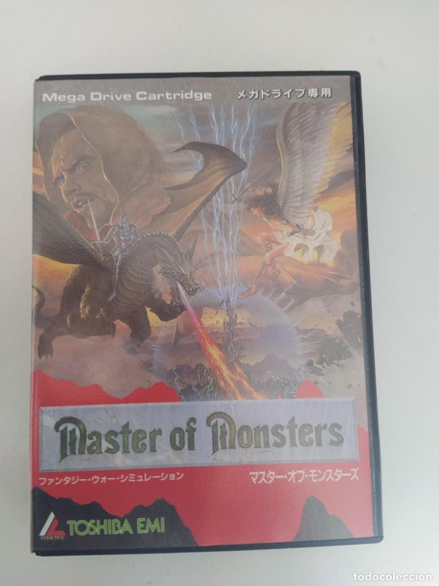 Videojuegos y Consolas: MASTER OF MONSTERS SEGA MEGADRIVE JAPONES COMPLETO ORIGINAL