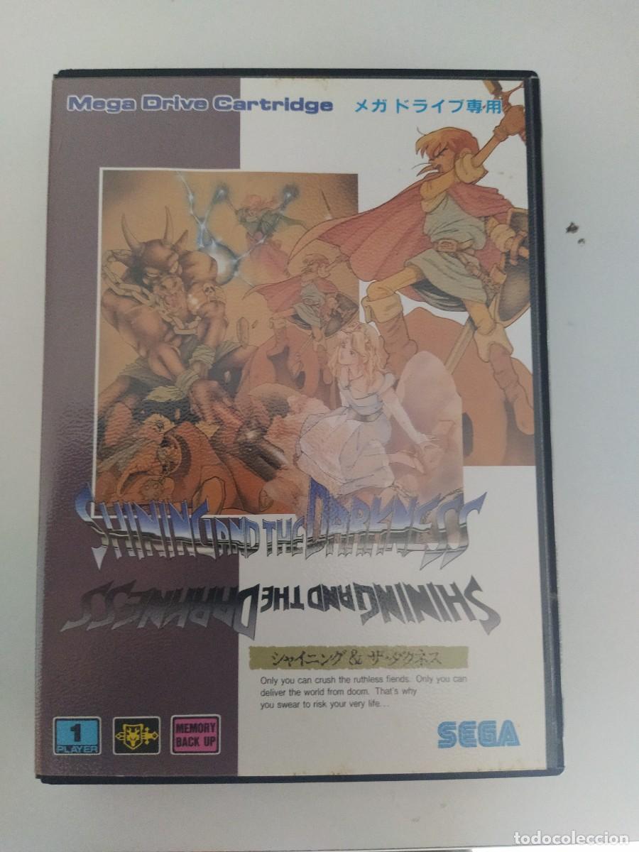 Videojuegos y Consolas: SHINING IN THE DARKNESS SEGA MEGADRIVE JAPONES COMPLETO ORIGINAL