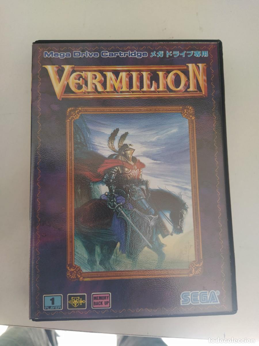 Videojuegos y Consolas: VERMILLION SEGA MEGADRIVE JAPONES COMPLETO ORIGINAL