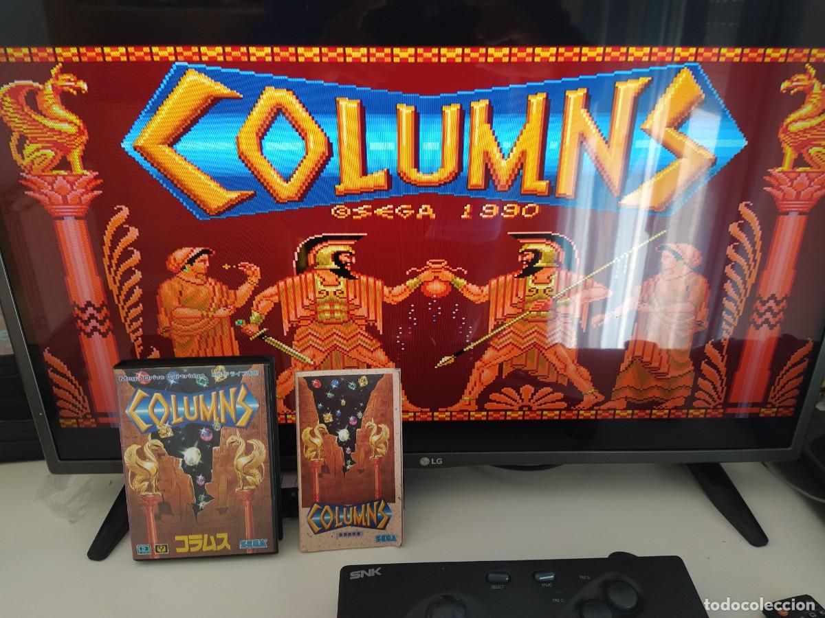 Videojuegos y consolas: COLUMNS SEGA MEGADRIVE JAPONES COMPLETO ORIGINAL - Foto 2