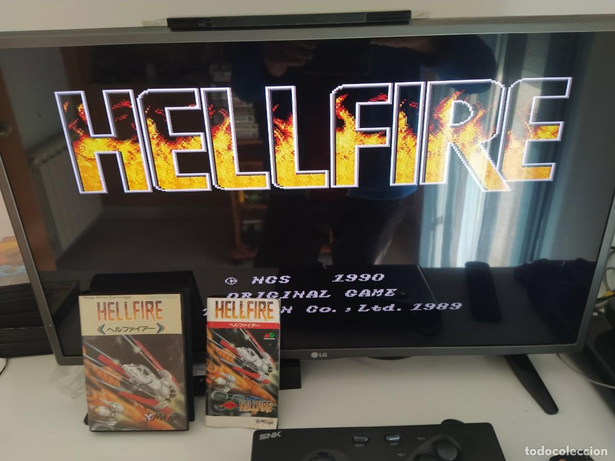 Videojuegos y consolas: HELLFIRE SEGA MEGADRIVE JAPONES COMPLETO ORIGINAL - Foto 2