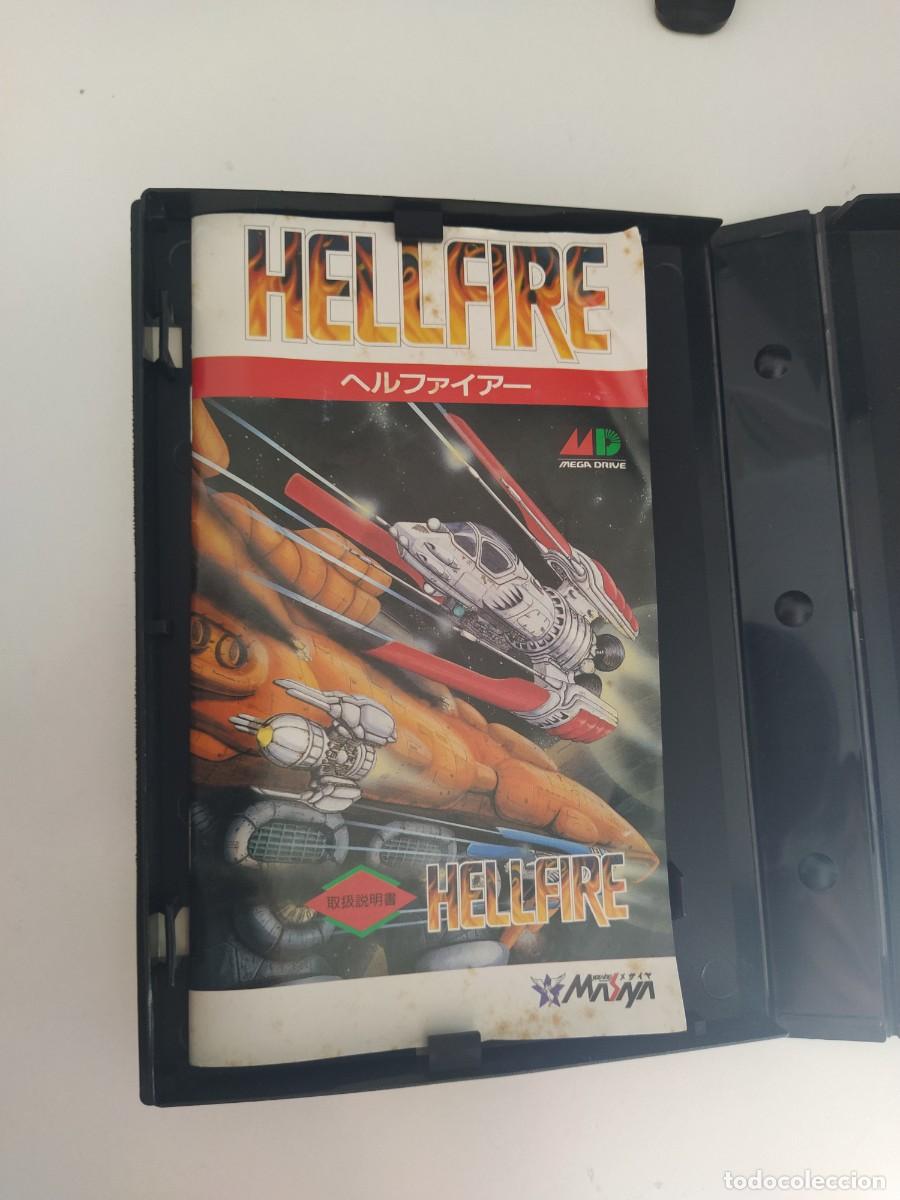 Videojuegos y consolas: HELLFIRE SEGA MEGADRIVE JAPONES COMPLETO ORIGINAL - Foto 6