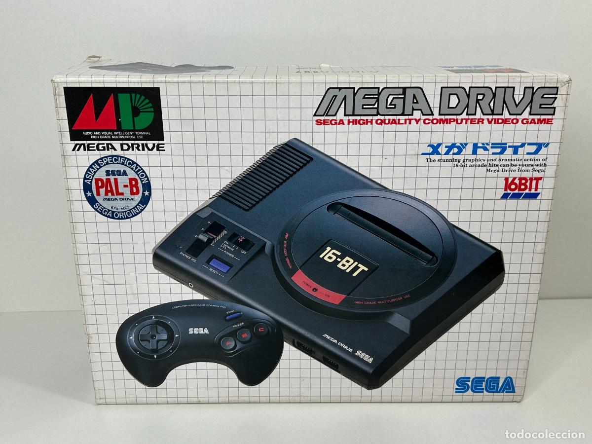 Videojuegos y Consolas: ANTIGUA CONSOLA MEGADRIVE SEGA CON CAJA
