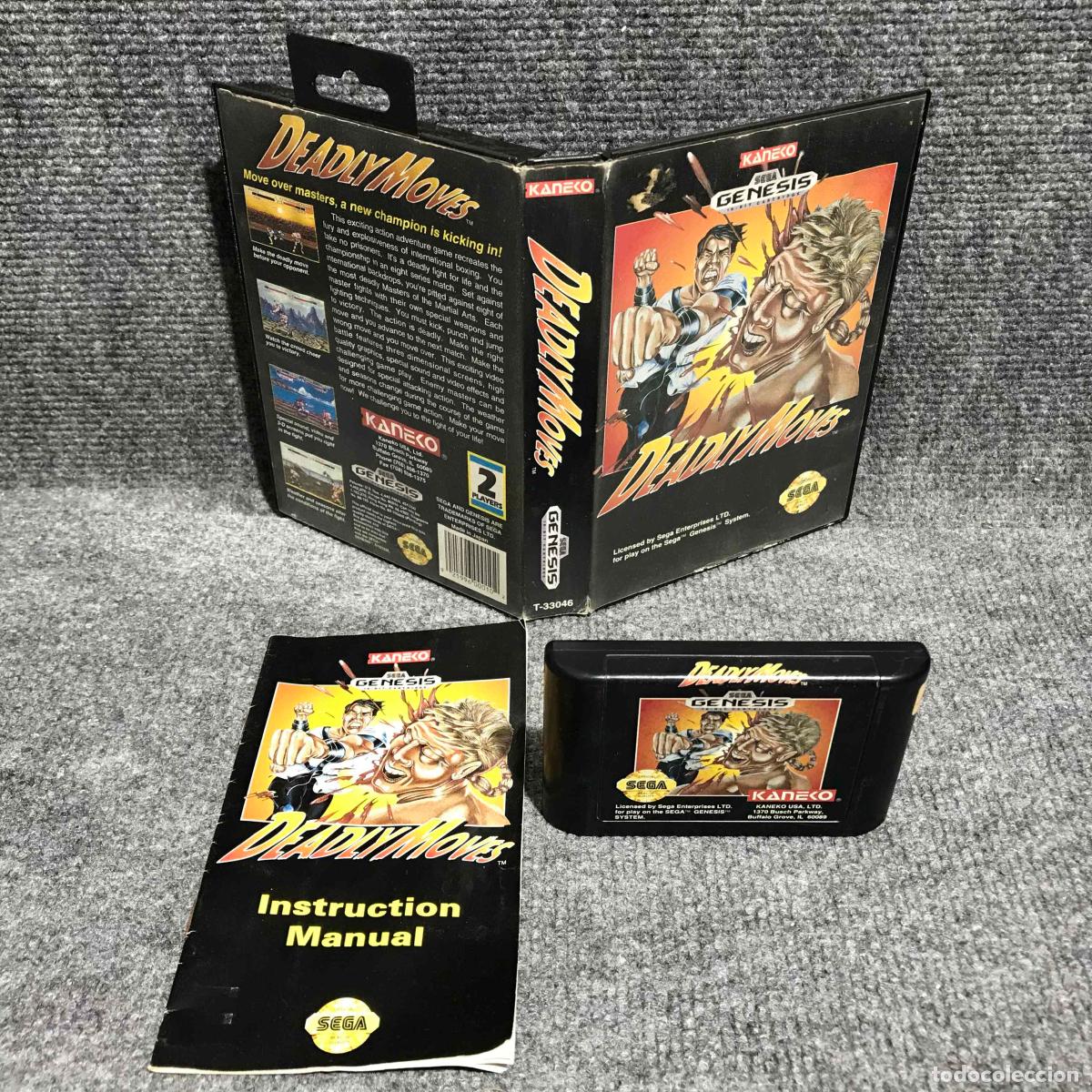 Videojuegos y Consolas: DEADLY MOVES GENESIS SEGA MEGA DRIVE