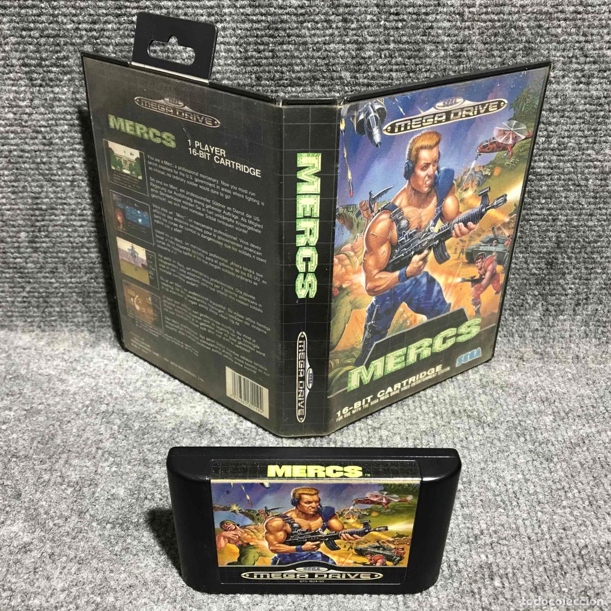 Videojuegos y Consolas: MERCS SEGA MEGA DRIVE