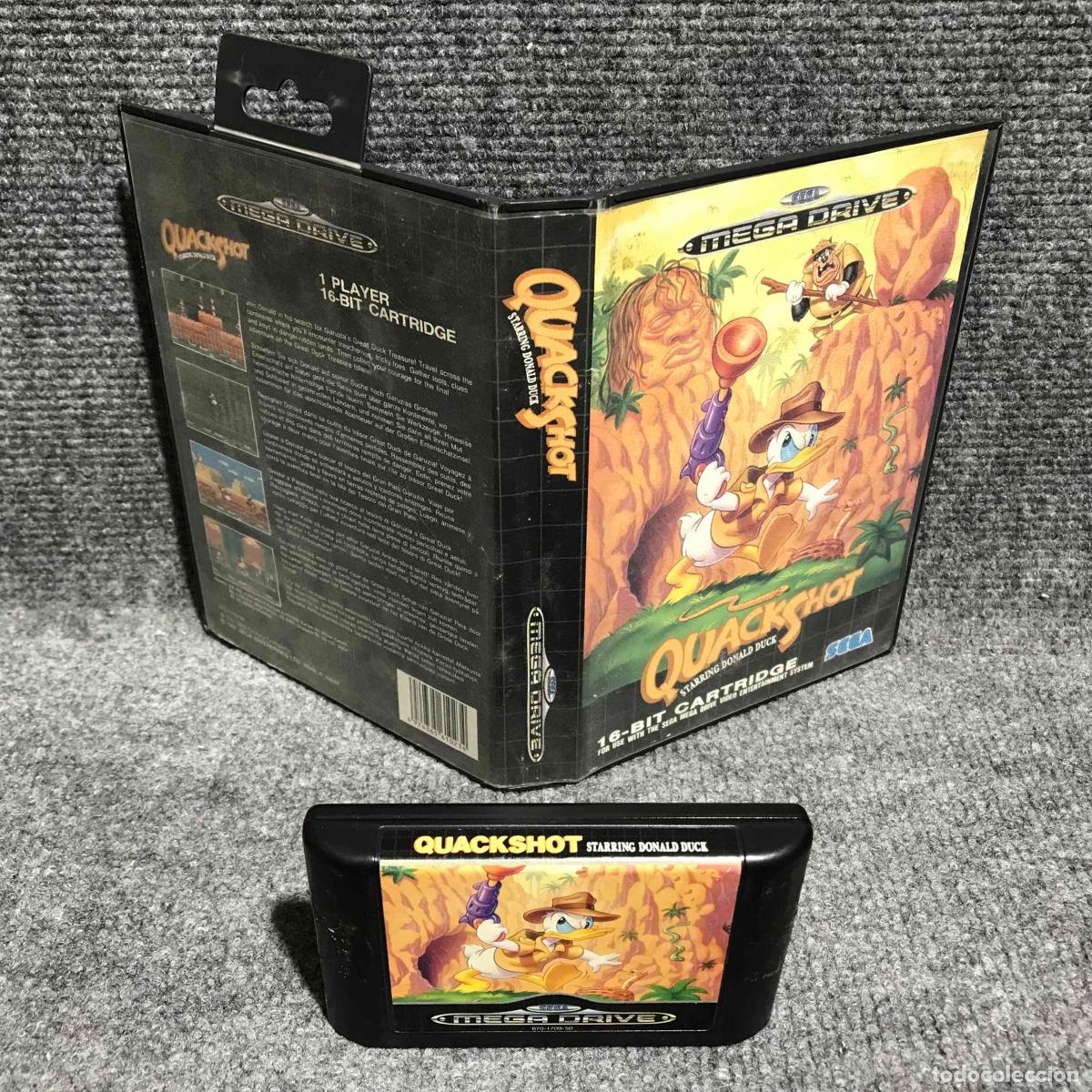 Videojuegos y Consolas: QUACKSHOT SEGA MEGA DRIVE