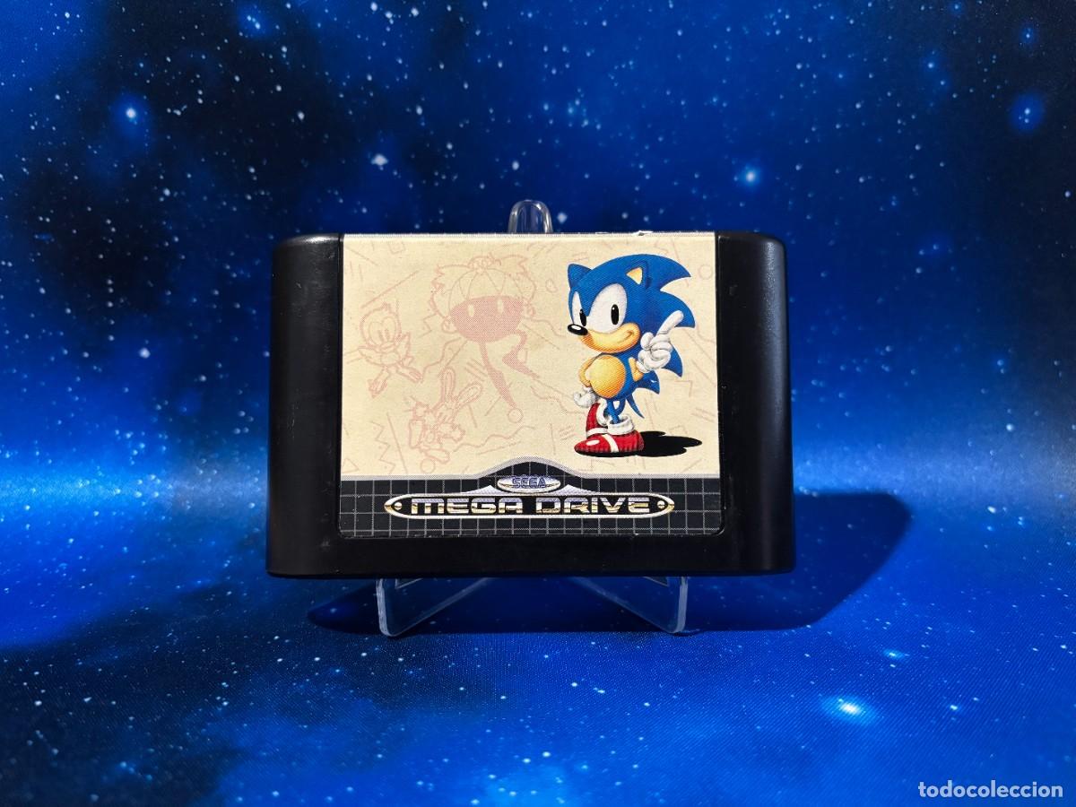 Videojuegos y Consolas: Sonic 1 The Hedgehog Sega Mega Drive Cartucho Original PAL Retro