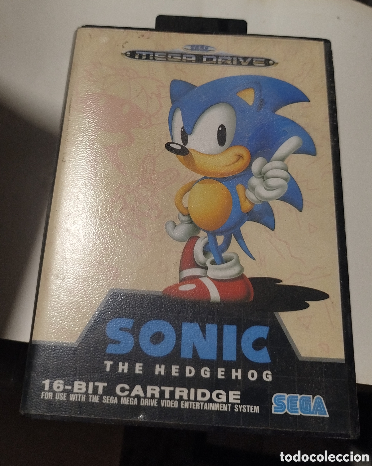 Videojuegos y Consolas: Sonic. SOLO CAJA Y CAR&Aacute;TULA
