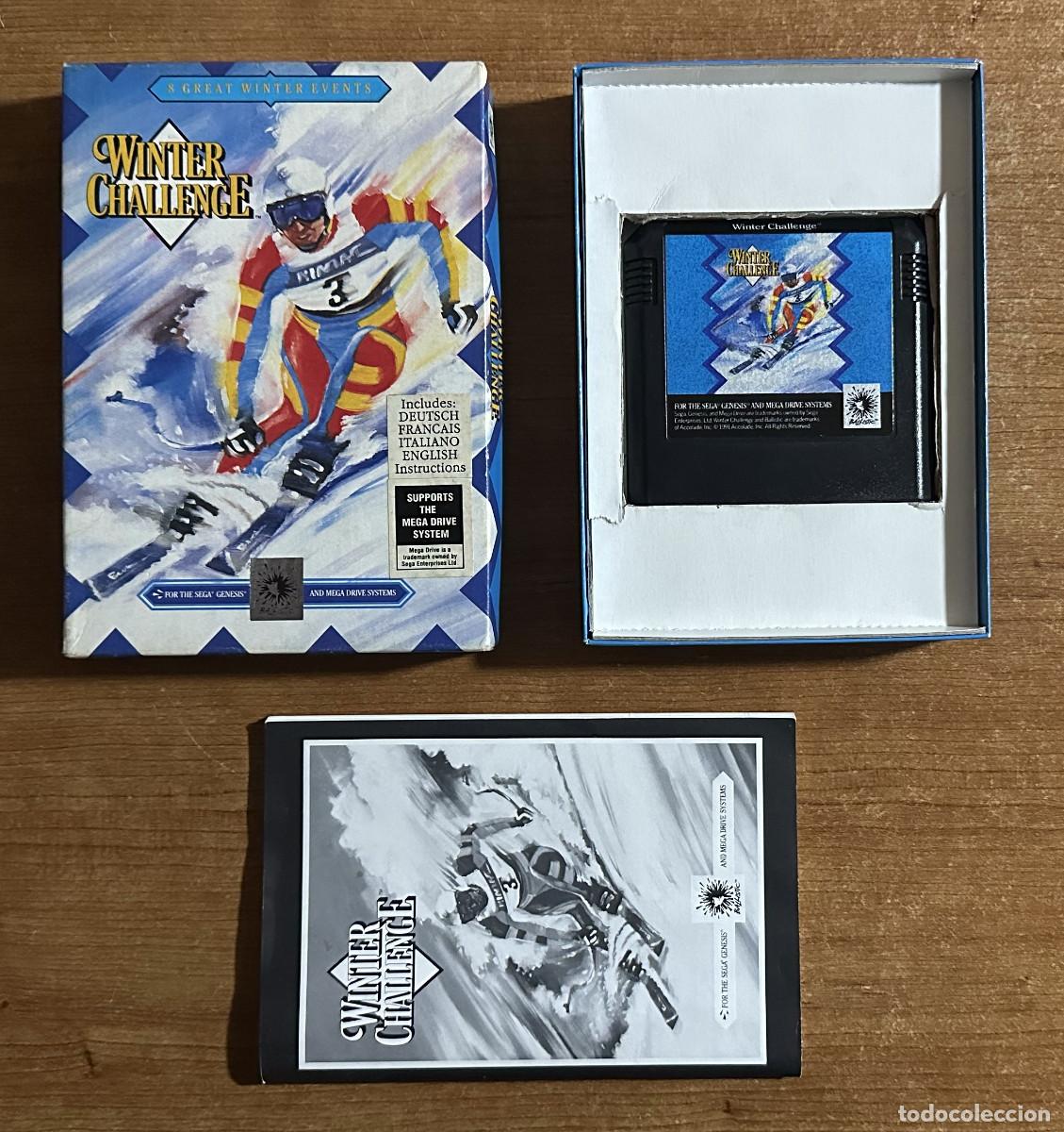 Videojuegos y Consolas: Winter Challenge MegaDrive