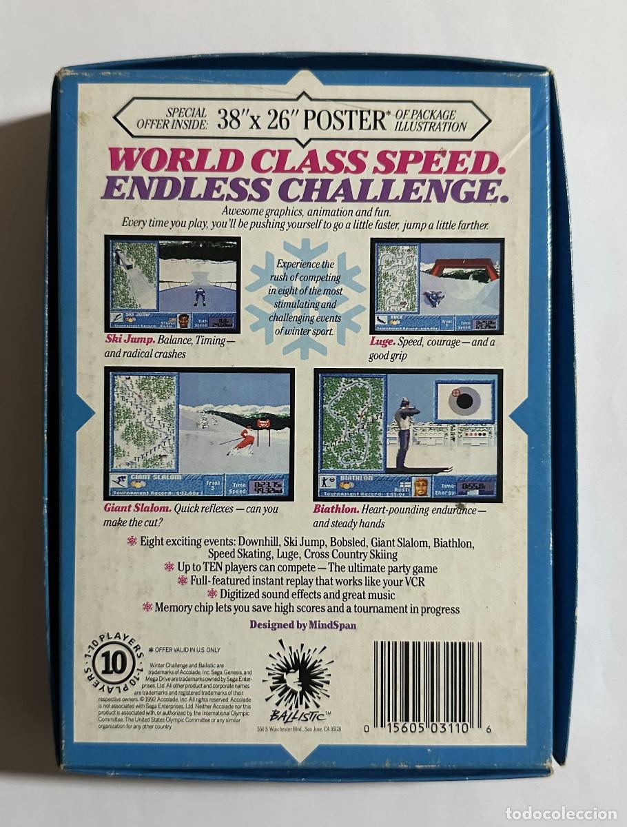 Videojuegos y consolas: Winter Challenge MegaDrive - Foto 3