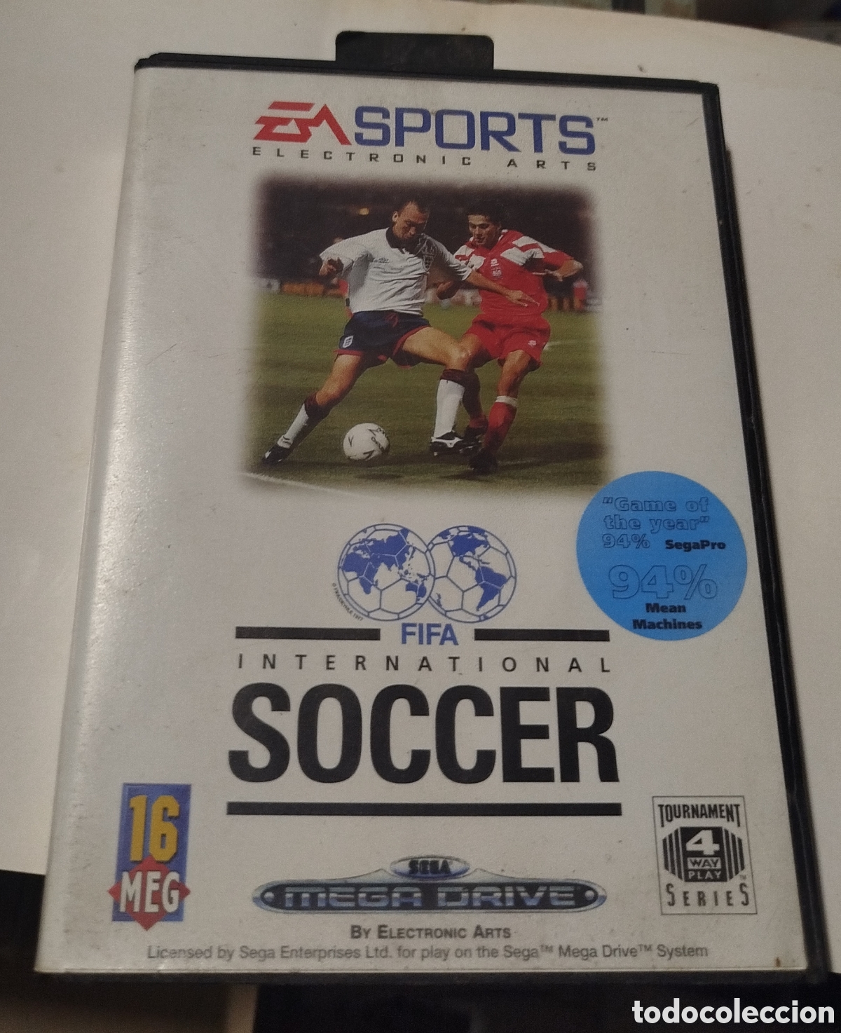 Videojuegos y Consolas: FIFA International SOCCER. SOLO CAJA Y CARATULA