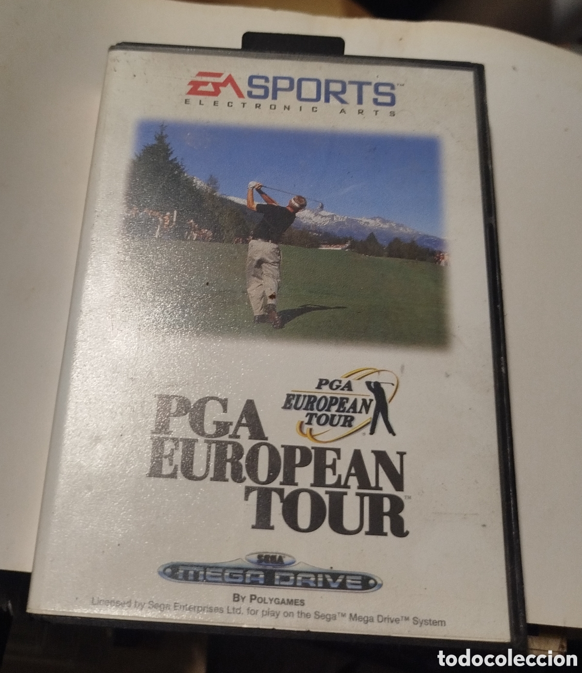 Videojuegos y Consolas: PGA European Tour. SOLO CAJA, CAR&Aacute;TULA E INSTRUCCIONES