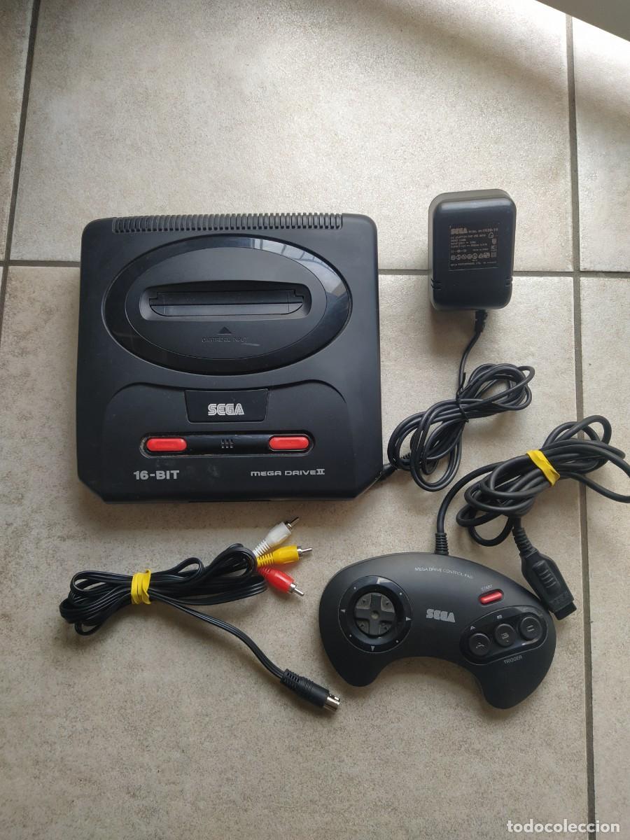 Videojuegos y Consolas: SEGA MEGADRIVE 2 CON MANDO Y CABLES