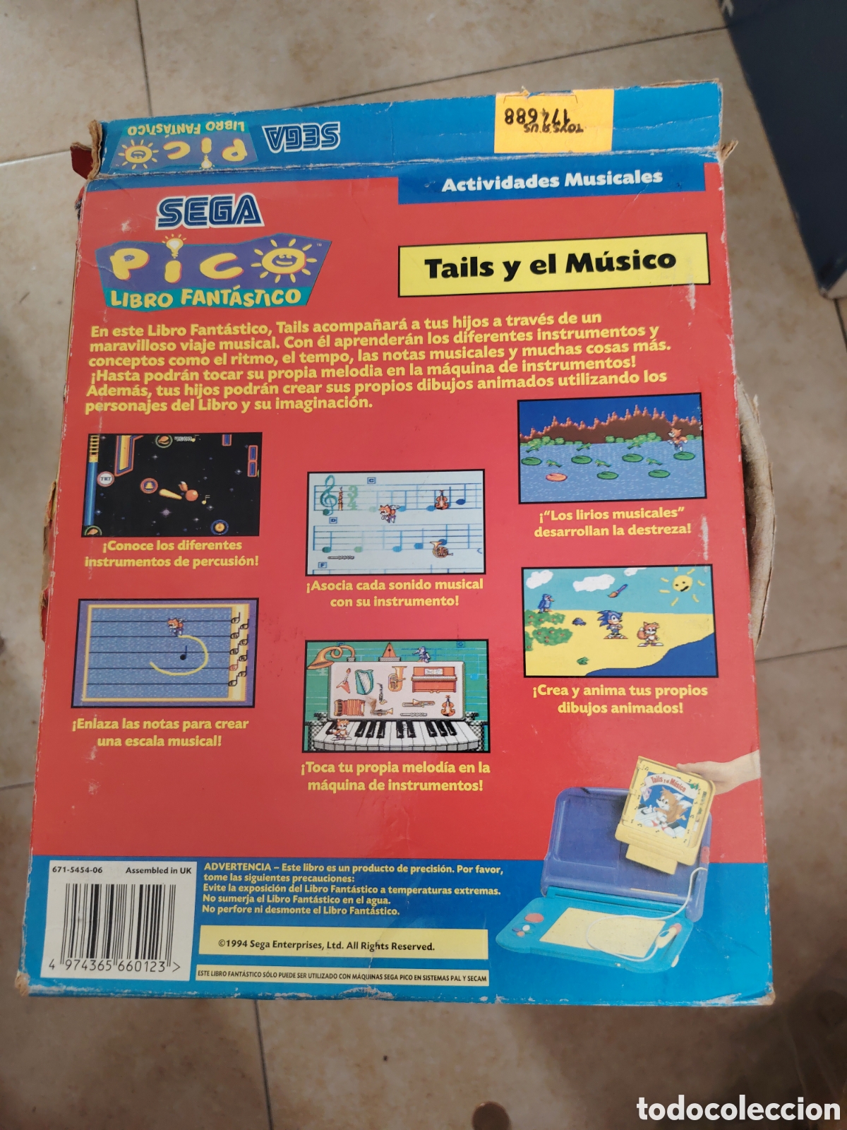 Videojuegos y consolas: Luego libro fant&aacute;stico sega - Foto 3