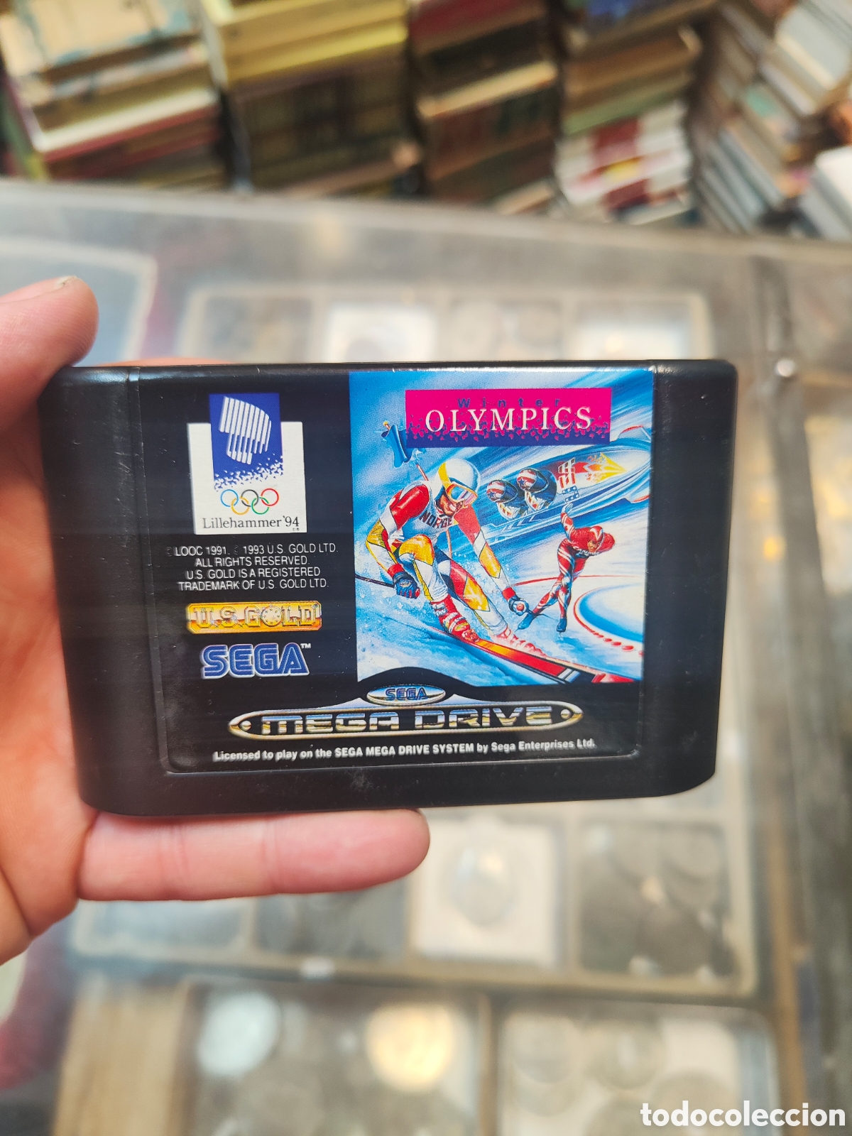 Videojuegos y Consolas: Video juego winter olympics 94 Sega Mega Drive