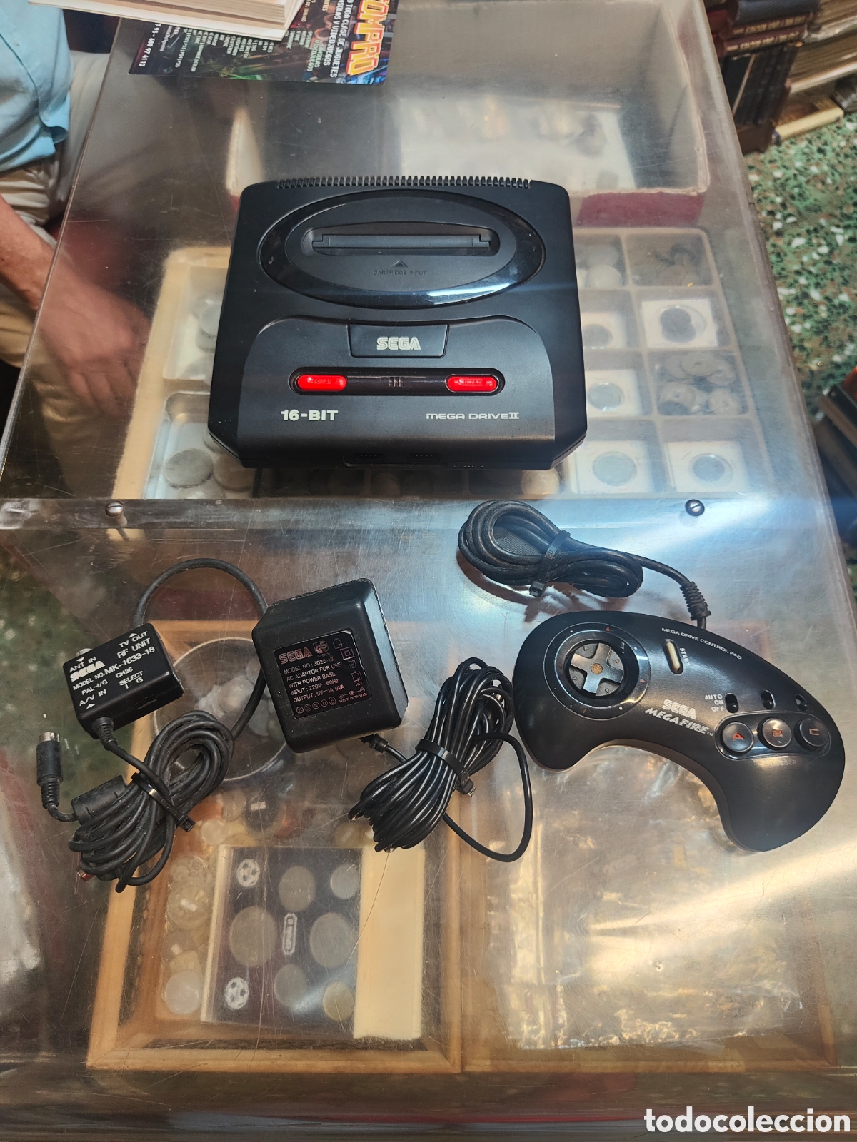 Videojuegos y Consolas: Video consola Sega Mega Drive Funciona