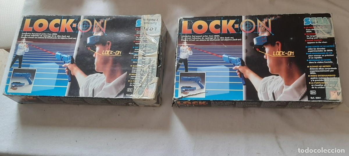 Videojuegos y Consolas: 2 LOCK ON DE SEGA.EN CAJA .CON PISTOLA ETC.