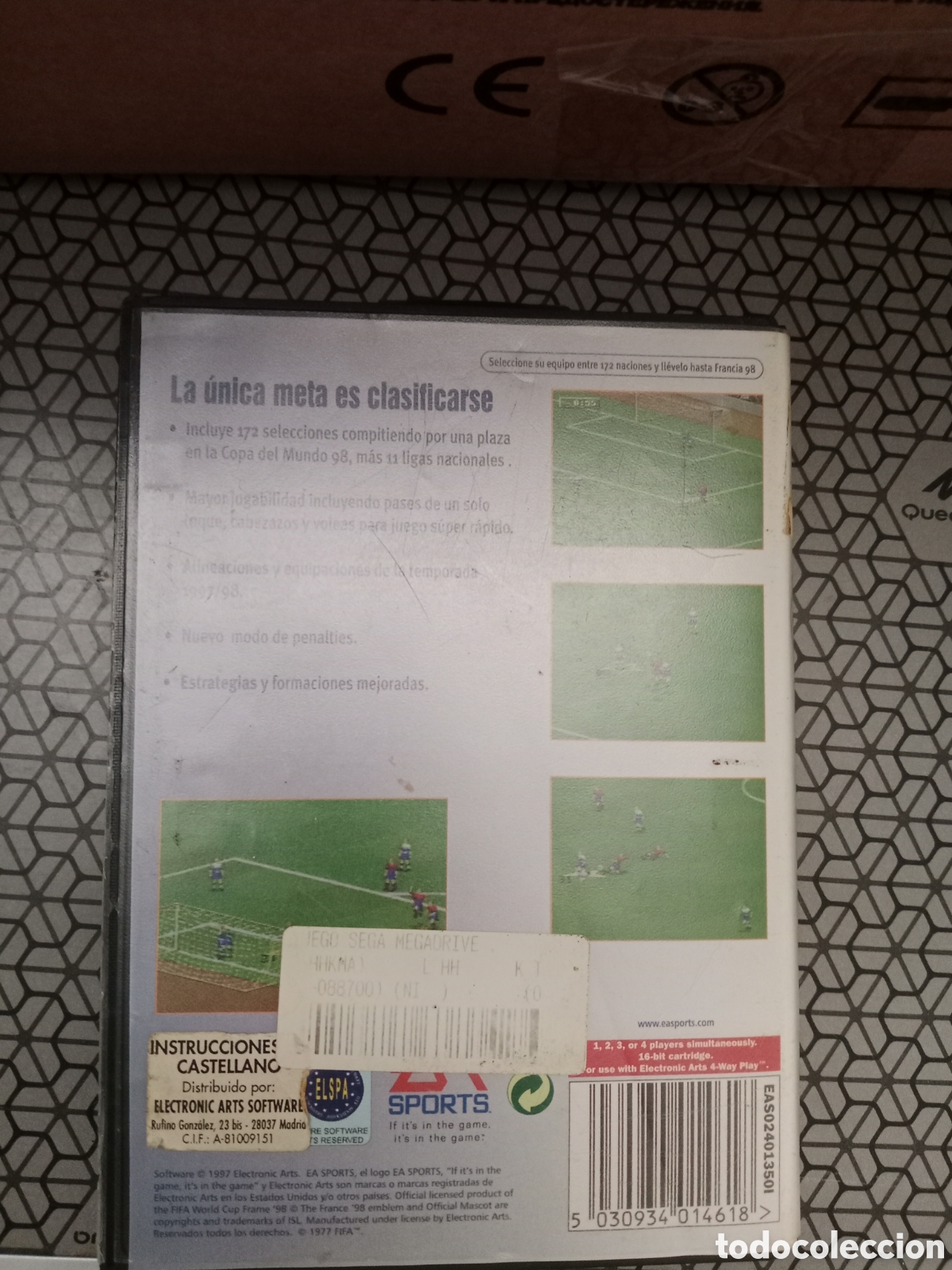 Videojuegos y consolas: Fifa 98 rumbo al mundial sega - Foto 4