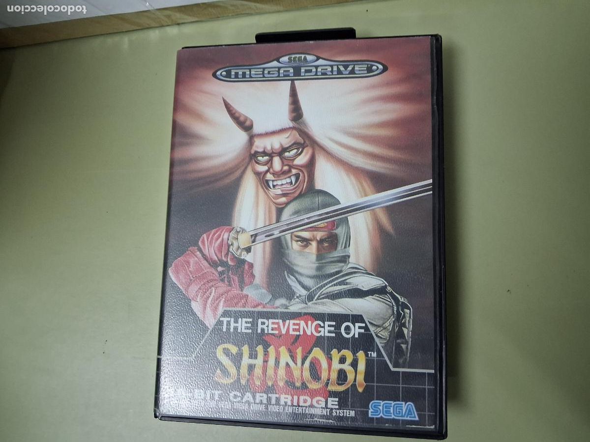 Videojuegos y Consolas: VIDEOJUEGO COMPLETO ORIGINAL CONSOLA SEGA MEGA DRIVE THE REVENGE OF SHINOBI
