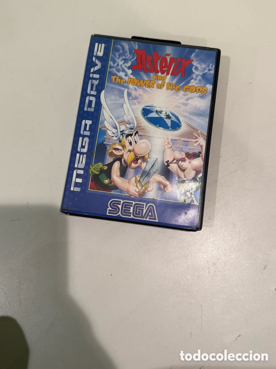 Videojuegos y Consolas: Asterix and the Power of the Gods Sega Mega Drive Original A&ntilde;os 90