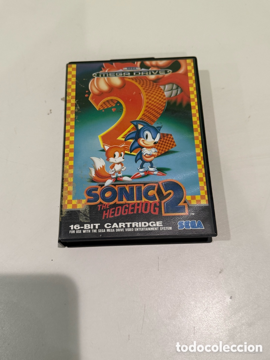 Videojuegos y Consolas: Sonic The Hedgehog 2 Sega Mega Drive Original A&ntilde;os 90