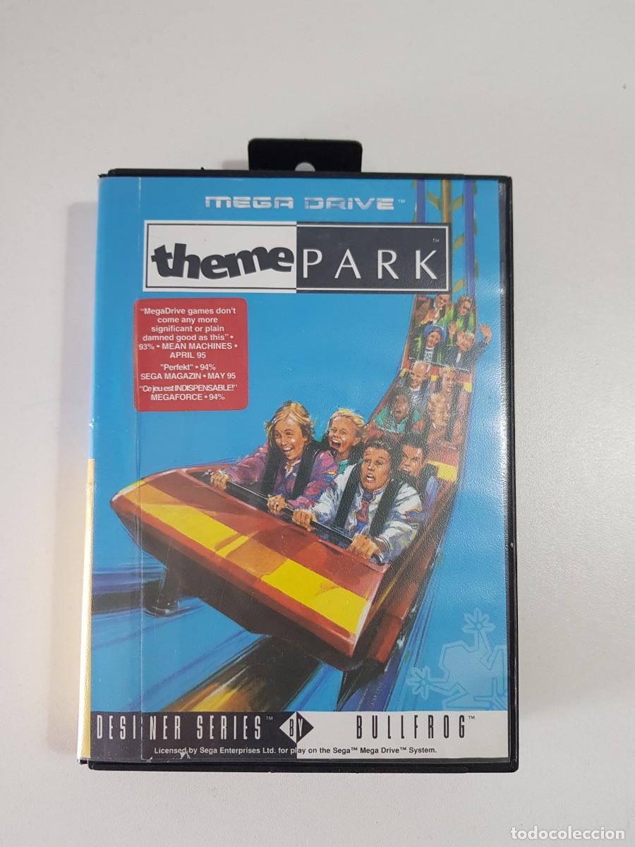 Videojuegos y Consolas: Theme Park Sega Megadrive Pal Espa&ntilde;a Sin Manual Original Bullfrog