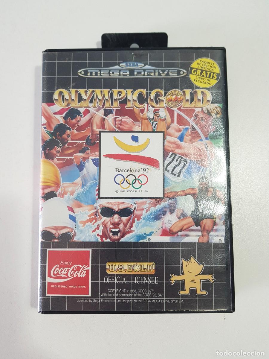 Videojuegos y Consolas: Olympic Gold Barcelona 92 Sega Megadrive Pal Espa&ntilde;a Completo Original US Gold
