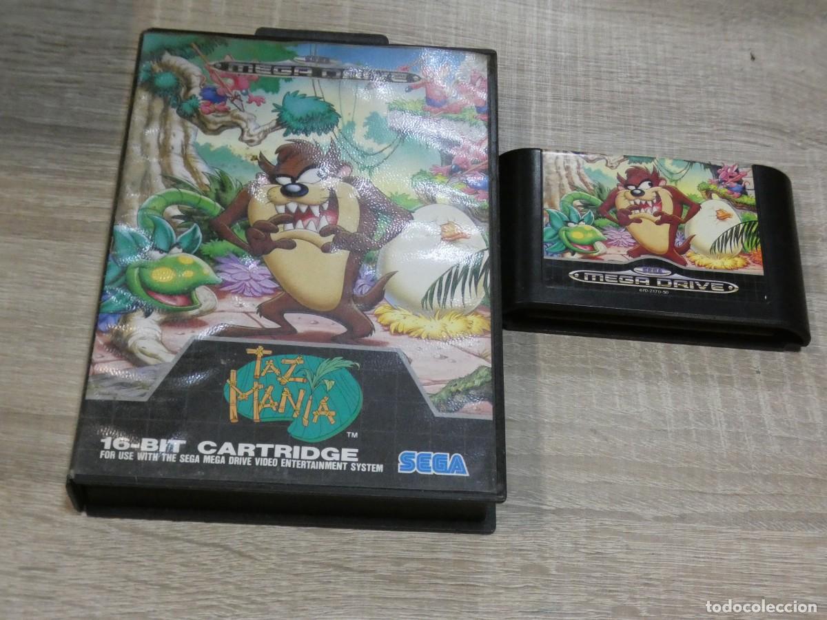 Video Games and Consoles: ARKANSAS1980 JUEGO SEGA MEGADRIVE FUNCIONA, TAZ MANIA