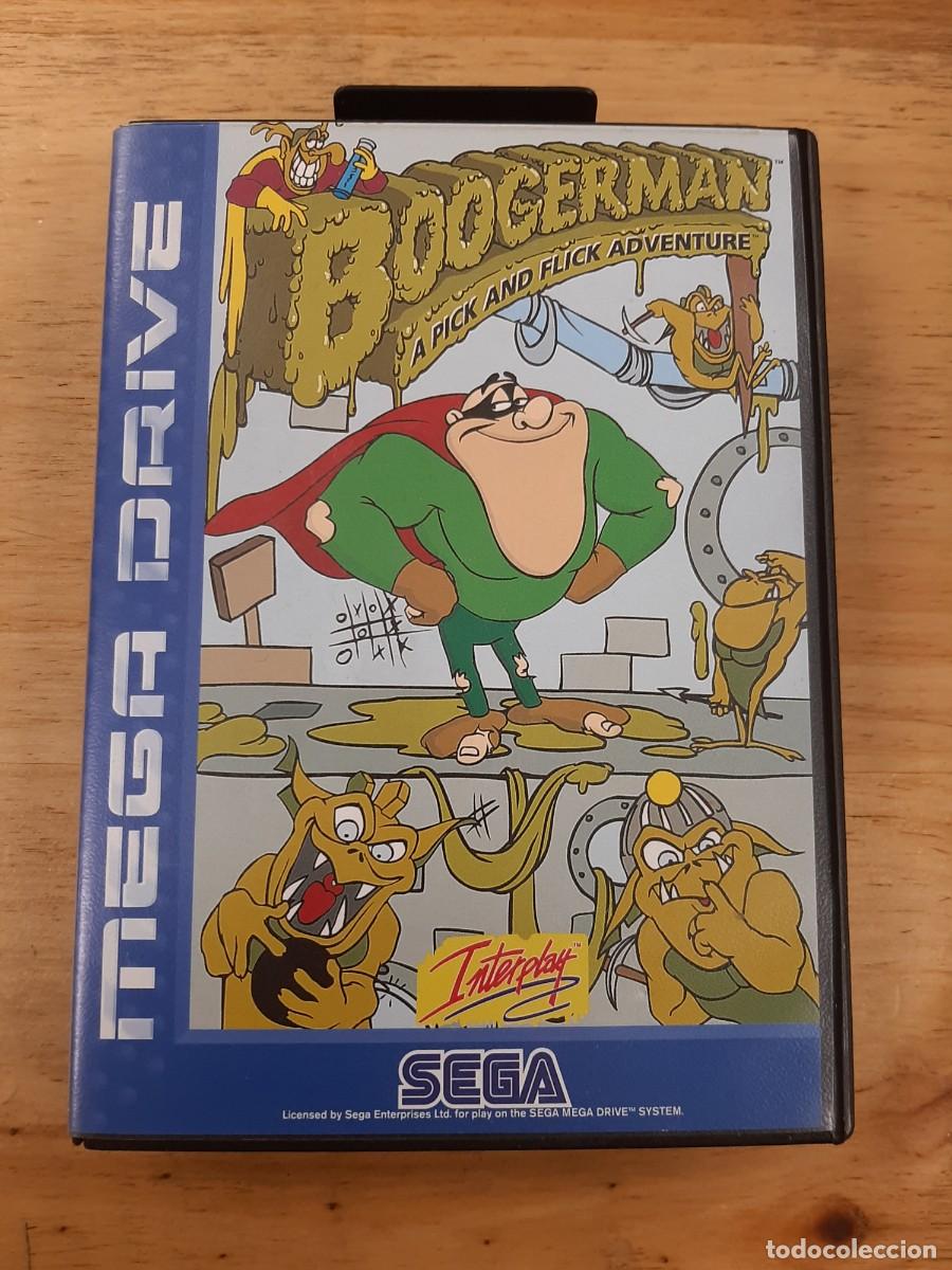 Videojuegos y consolas: Boogerman: A Pick and Flick Adventure - PAL - Sega Mega Drive - Completo