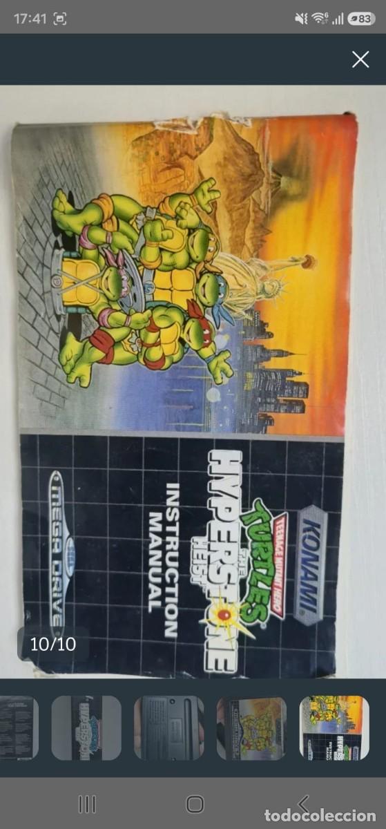 Videojuegos y consolas: Tortugas Ninja KONAMI para Sega Megadrive