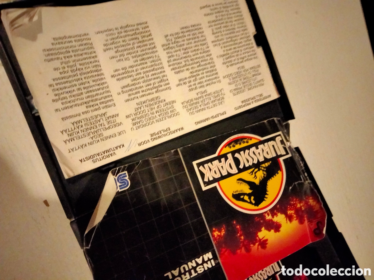 Videojuegos y consolas: Jurassic park Megadrive completo - Foto 6