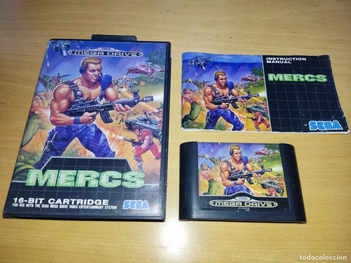 Video Games and Consoles: MERCS Mega Drive PAL Megadrive