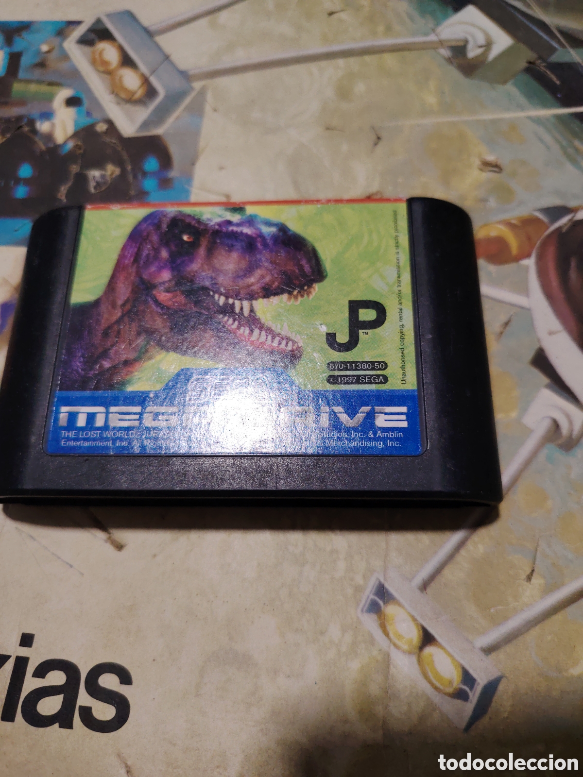 Videojuegos y consolas: Sega mega Drive the lost world jurassic park