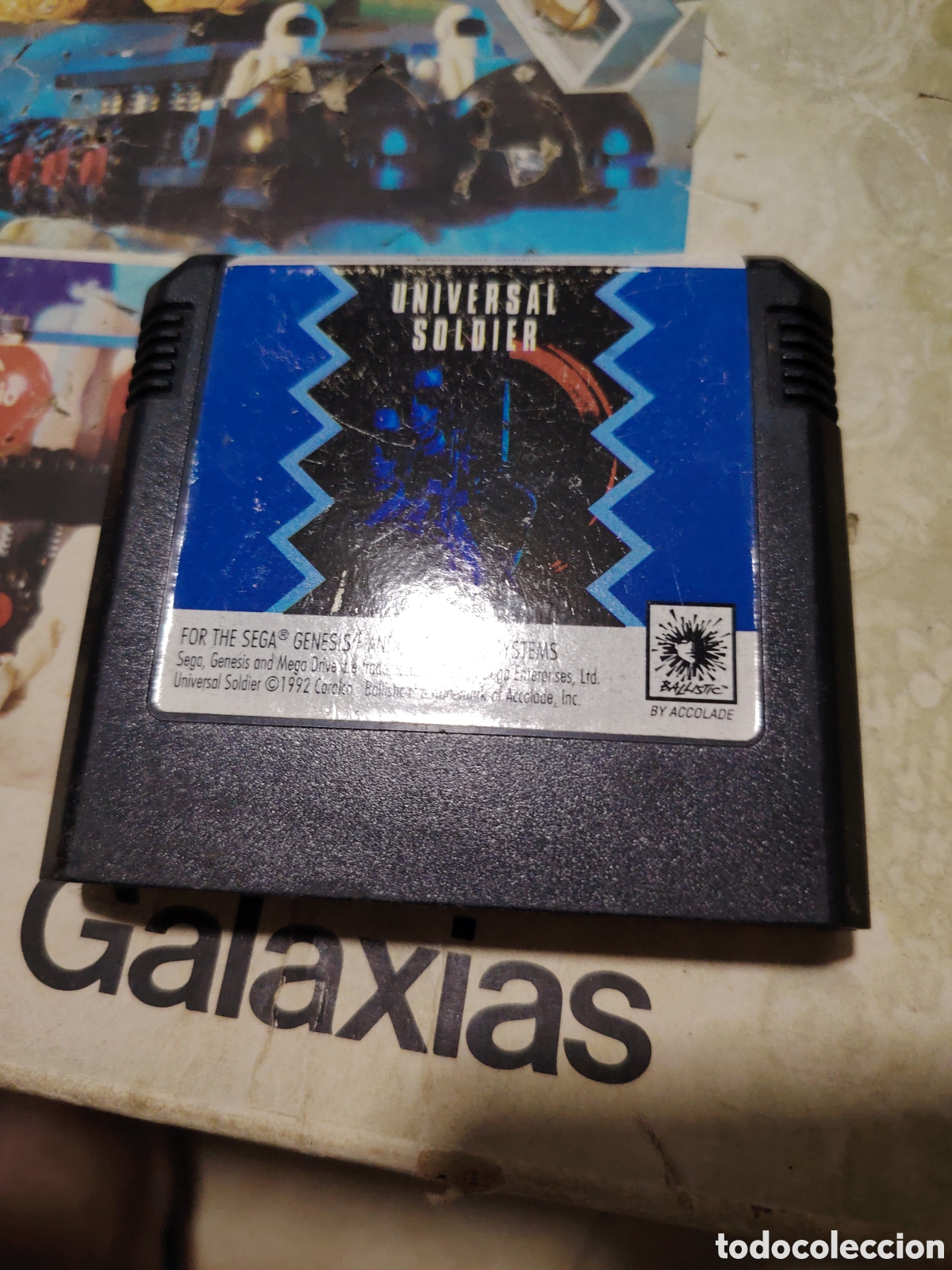 Videojuegos y consolas: Universal soldier sega mega drive