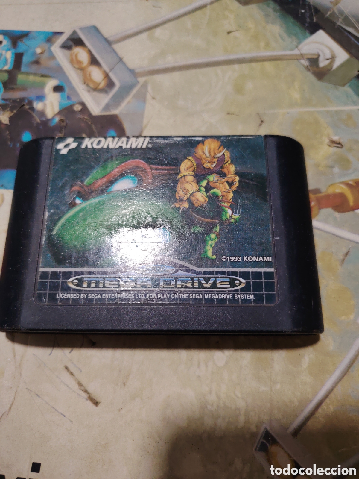 Videojuegos y consolas: Teenage mutant hero turtles sega mega drive