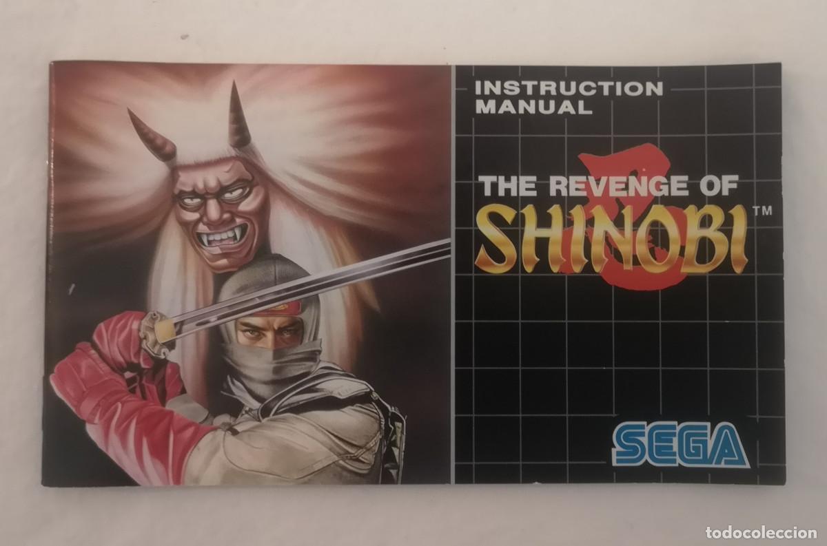 Videojuegos y consolas: SEGA MEGA DRIVE THE REVENGE OF SHINOBI MANUAL PAL &iexcl;PERFECTO ESTADO!