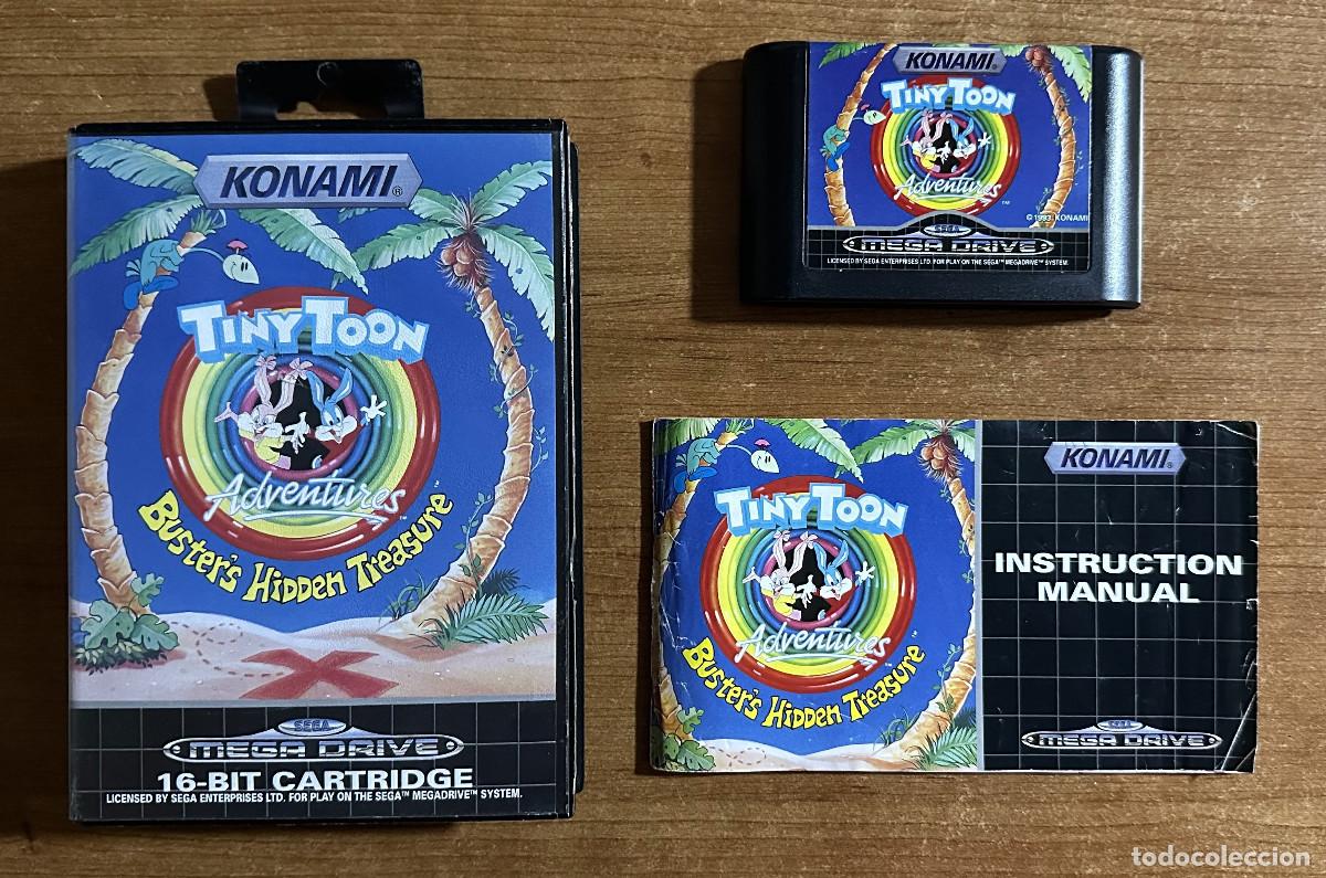 Videojuegos y consolas: TINY TOON BUSTER'S HIDDEN TREASURE MEGA DRIVE PAL