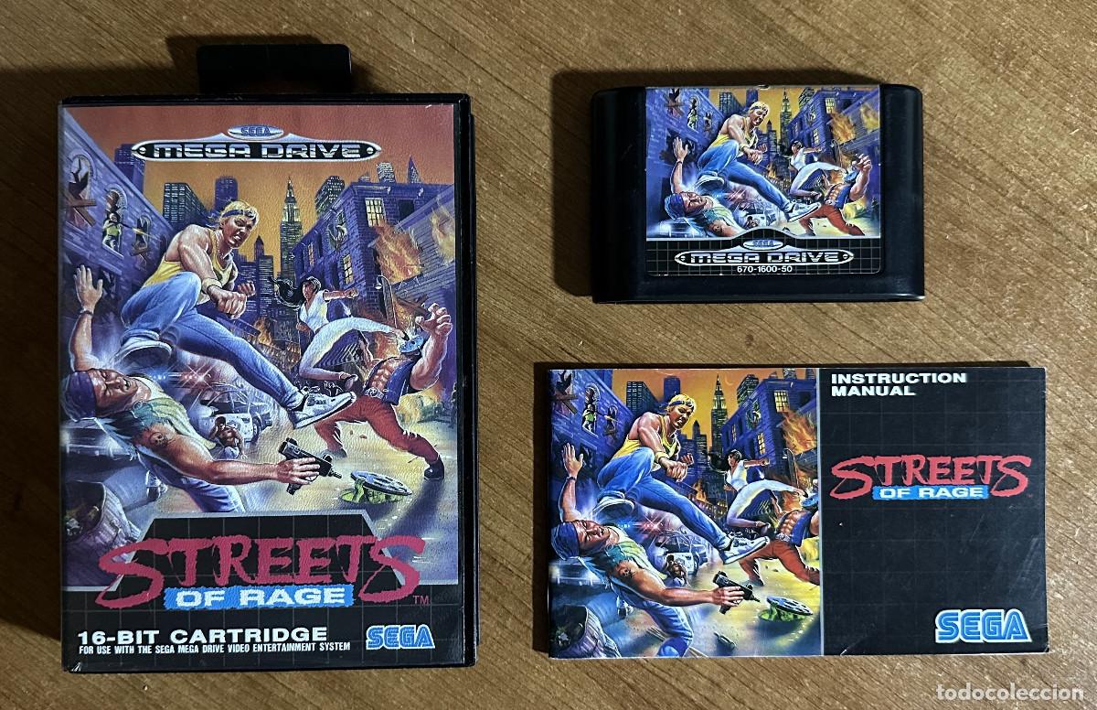 Videojuegos y consolas: STREETS OF RAGE MEGADRIVE PAL