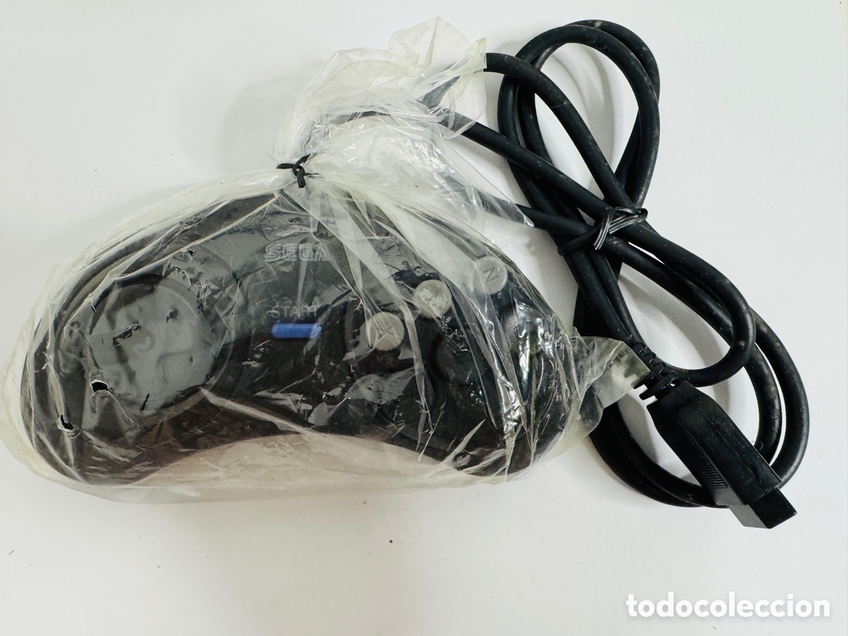 Videojuegos y consolas: Pareja Mega Drive Fighting Pad 6B Controller SJ-6000 Japan - Foto 6