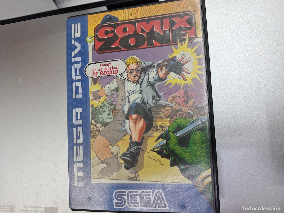 Videojuegos y consolas: VIDEOJUEGO COMIX ZONE SEGA MEGA DRIVE MEGADRIVE EN CAJA ORIGINAL