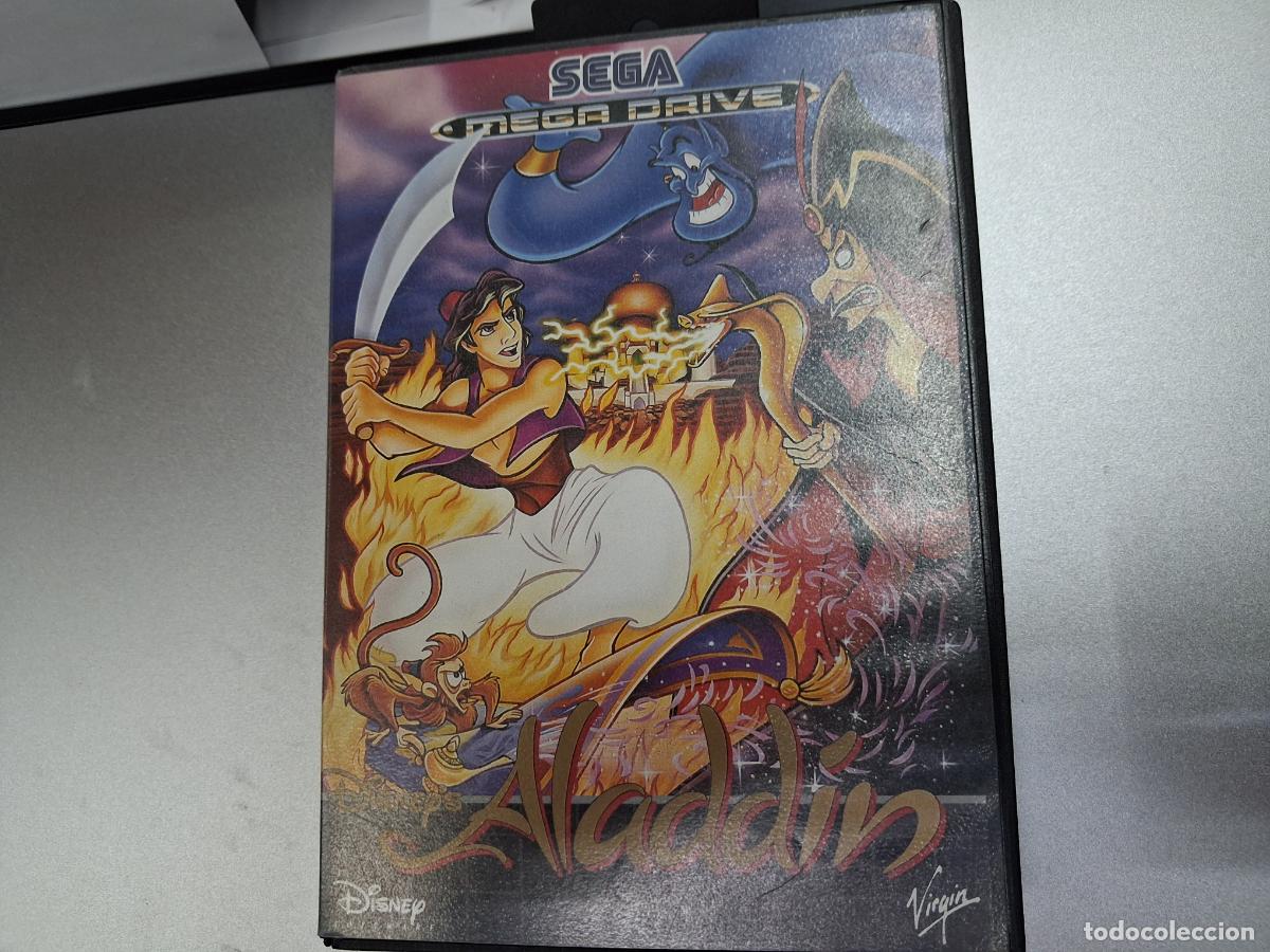 Videojuegos y consolas: VIDEOJUEGO ALADDIN SEGA MEGA DRIVE MEGADRIVE EN CAJA ORIGINAL