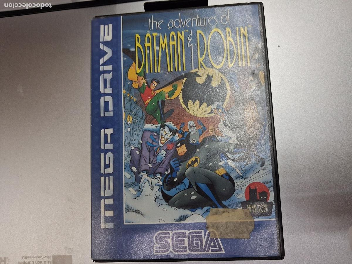 Videojuegos y consolas: VIDEOJUEGO THE ADVENTURES OF BATMAN Y ROBIN SEGA MEGA DRIVE MEGADRIVE EN CAJA ORIGINAL