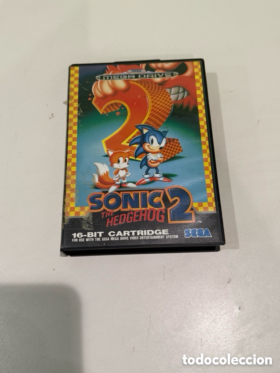 Videojuegos y consolas: Sonic The Hedgehog 2 Sega Mega Drive Original A&ntilde;os 90