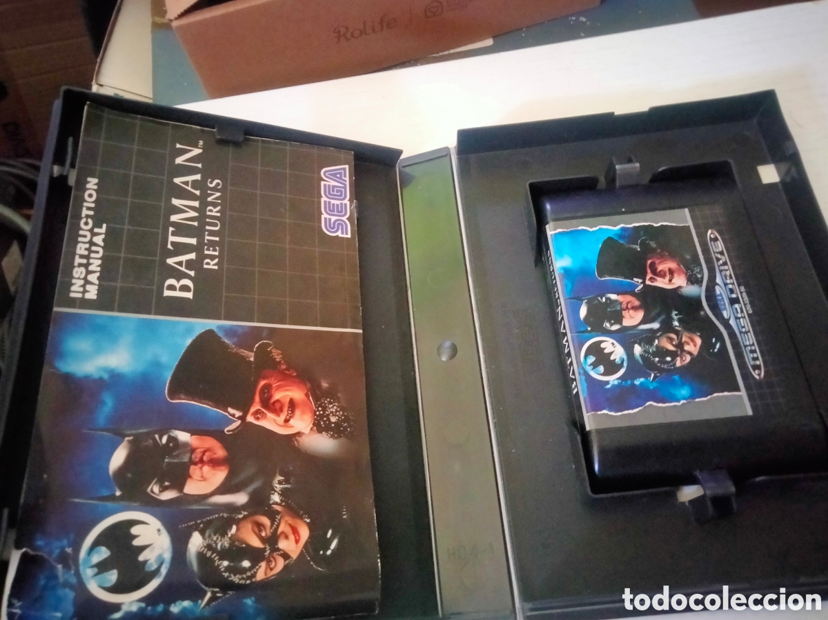 Videojuegos y consolas: Batman Returns Sega Megadrive completo - Foto 4