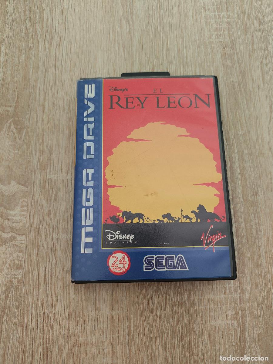 Videojuegos y consolas: El rey le&oacute;n Sega Mega Drive