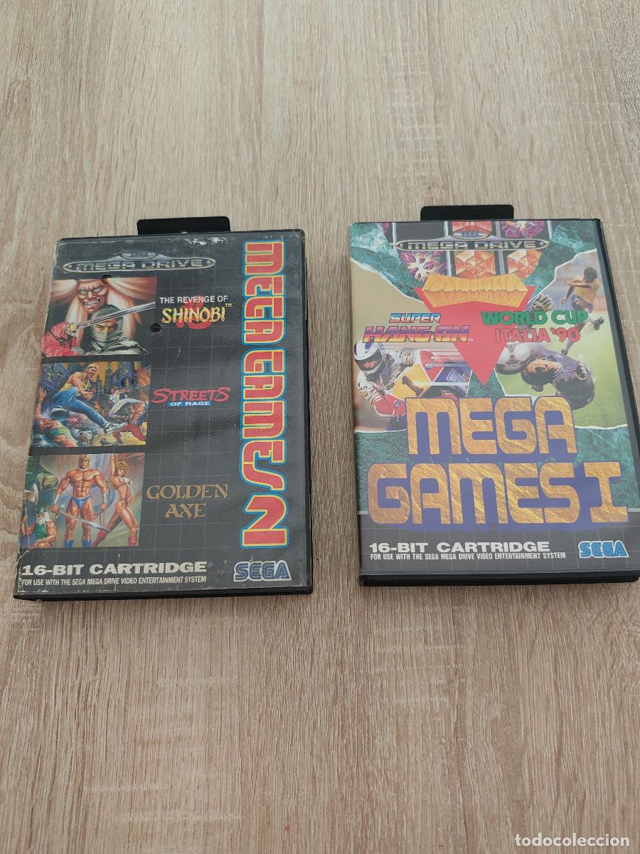 Videojuegos y consolas: Mega Games I y Mega Games 2 Sega Mega Drive