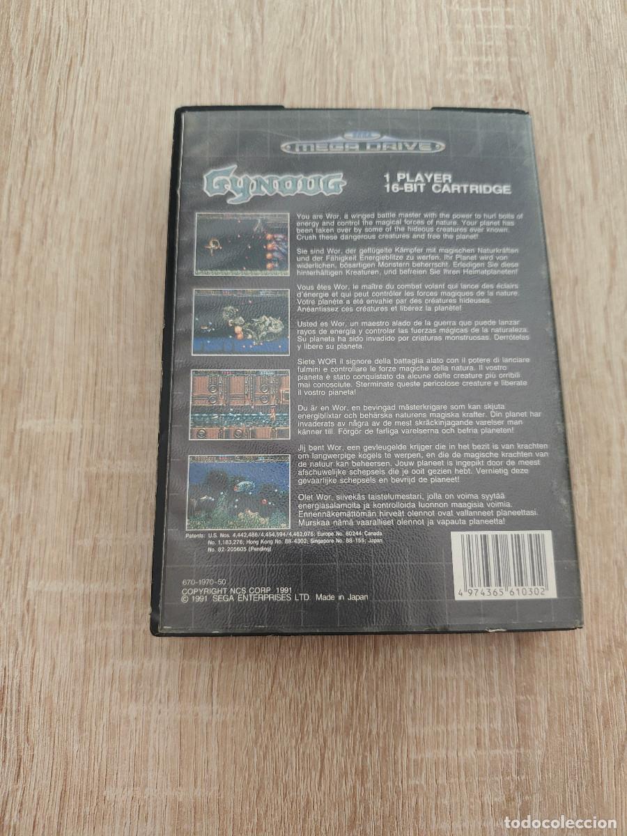 Videojuegos y consolas: Gynoug Sega Mega Drive - Foto 3