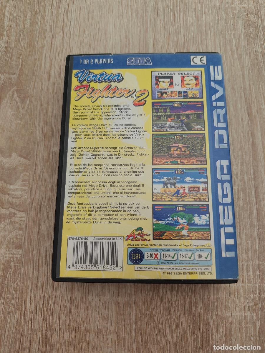Videojuegos y consolas: Virtua Fighter 2 Sega Mega Drive - Foto 3